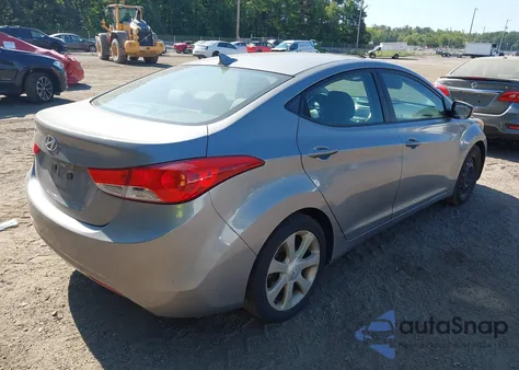2011 Hyundai Elantra Gls (Ulsan Plant) z USA, uszkodzony, nr VIN KMHDH4AE4BU087789